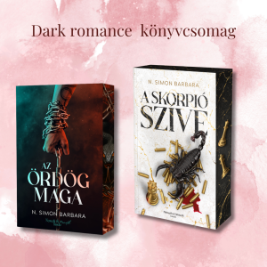 Dark romance box (éldekorált könyvekkel + karakterkártyákkal)
