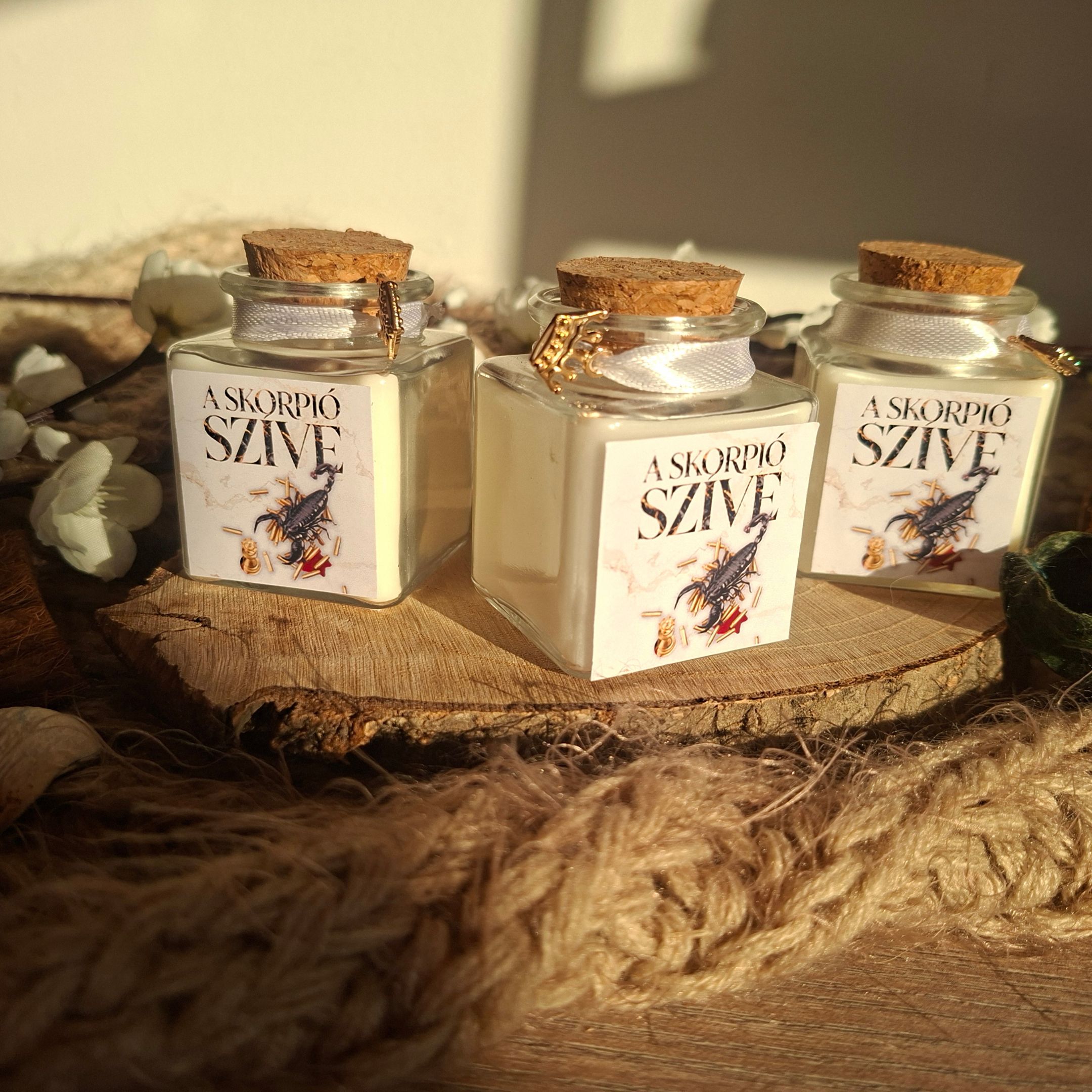 A skorpió szíve gyertya